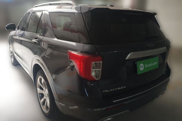 Used Ford Explorer 2020 EcoBoost 285 4x4 Platinum Edition 7-Seater Rear Left 45 Deg