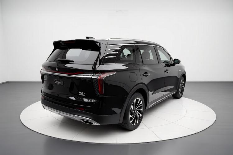 Used Hongqi HS7 PHEV 2024 2.0T PHEV Four-Wheel Drive Flagship Edition 6 Seats Rear Right 45 Deg