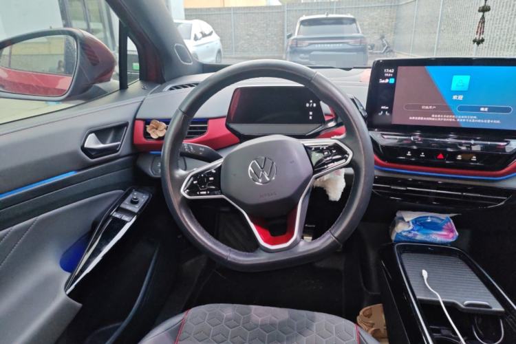 Used Volkswagen ID.4 X 2021 Pro Smart Long-Range Edition Steering Wheel