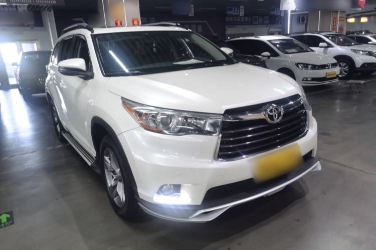 Used Toyota Highlander 2017 2.0T Four-Wheel Drive Luxury Edition 7 Seats Exterior 1