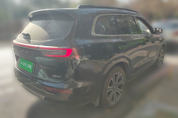 Used Hima AITO M7 2024 1.5T Intelligent Driving 4WD Max Edition 5 Seats Rear Right 45 Deg