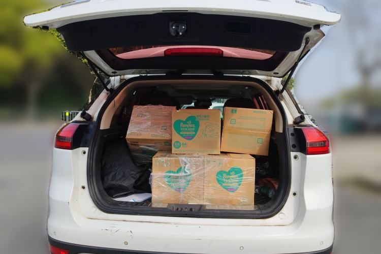 Used Geely Auto Emgrand X7 Sport 2016 1.8TD Automatic ZhiZun Version Trunk