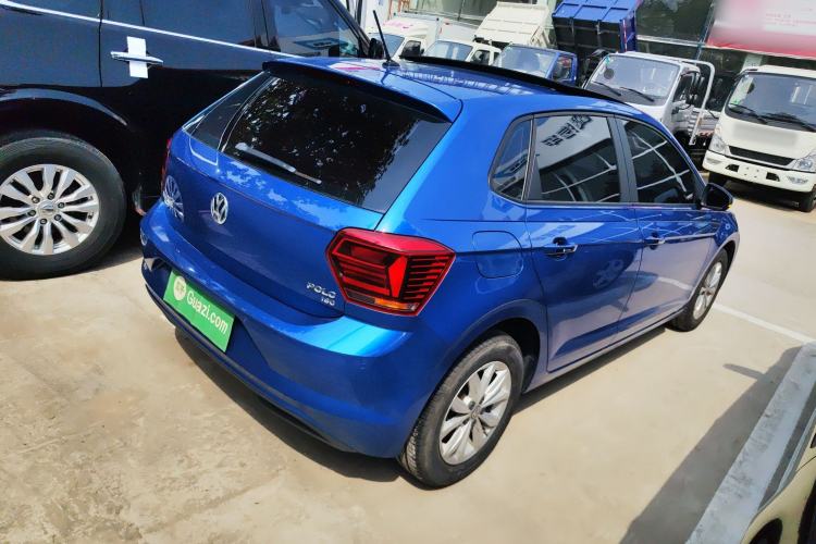 Used Volkswagen Polo 2019 Plus 1.5L Automatic Colorful Technology Edition Rear Right 45 Deg