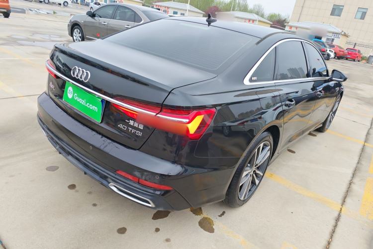 Used Audi A6L 2022 40 TFSI Luxury Dynamic Model Rear Right 45 Deg