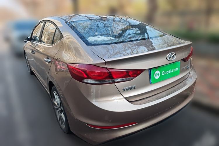 Used Hyundai Elantra (6th Generation / Lingdong) 2016 1.6L Automatic ZhiXuan – Elite Version Rear Left 45 Deg