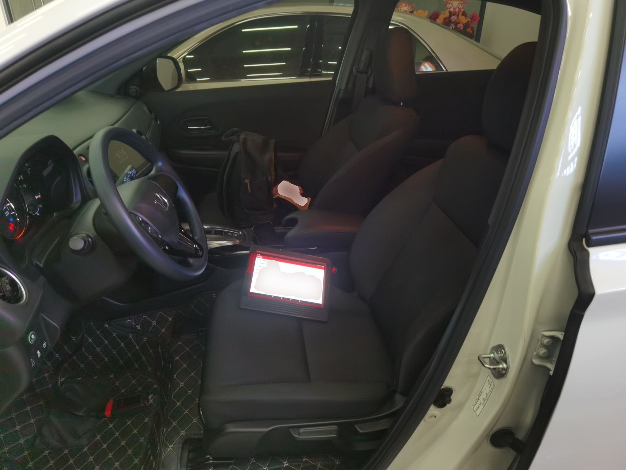 Avant de la voiture