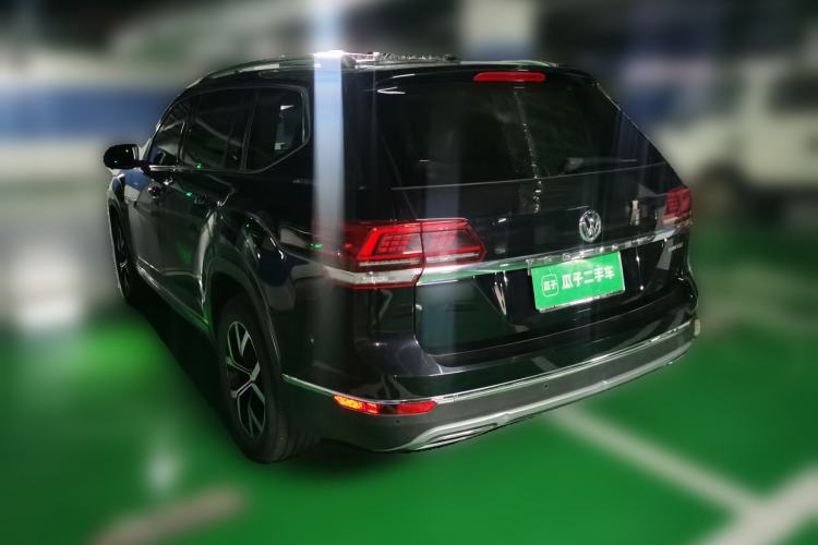 Used Volkswagen Teramont 2020 Revised Version 330TSI Two-Wheel Drive Luxury Edition Rear Left 45 Deg