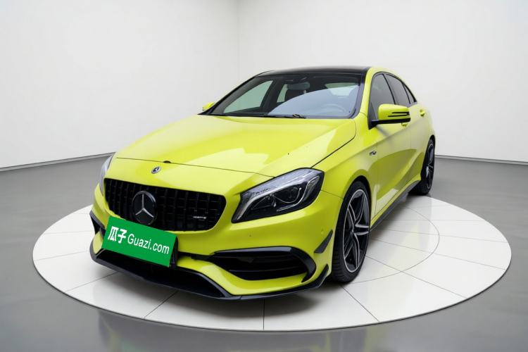 Used Mercedes-Benz A AMG 2017 Facelifted AMG A 45 4MATIC Guazi used car, China used car export, Used car for sale, Used Mercedes-Benz cars, Cheapest cars for sale