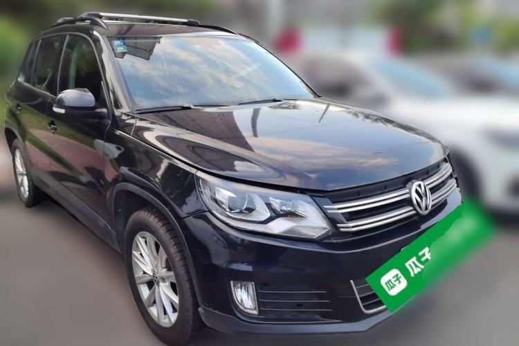 Used Volkswagen Tiguan 2015 1.8TSI Automatic Two-Wheel Drive Comfort Edition Front Right 45 Deg