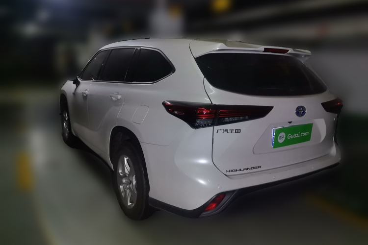 Used Toyota Highlander 2022 Dual-Engine 2.5L Two-Wheel Drive Elite Edition 7-Seater Rear Left 45 Deg