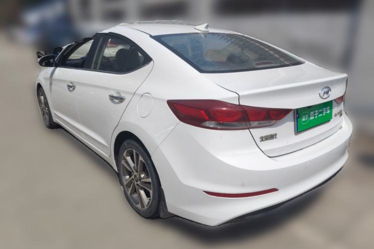 Used Hyundai Elantra (6th Generation / Lingdong) 2016 1.6L Automatic ZhiXuan – Elite Version Rear Left 45 Deg