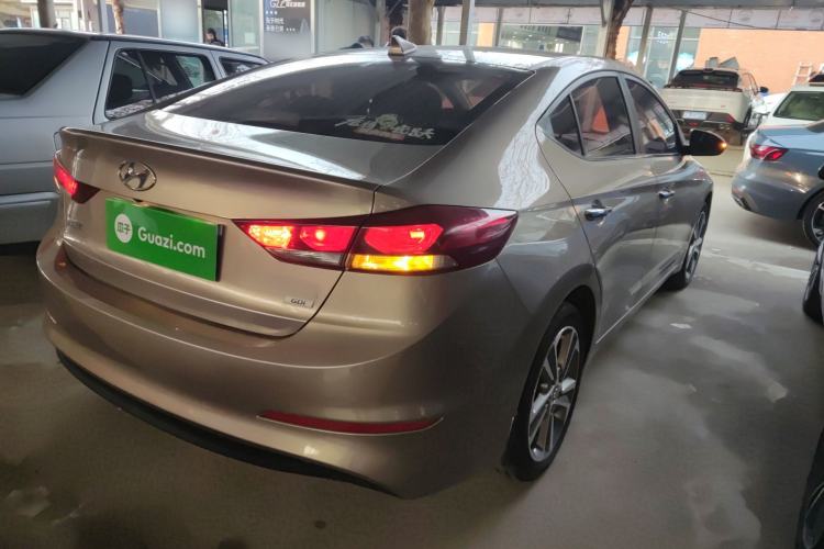 Used Hyundai Elantra (6th Generation / Lingdong) 2016 1.6L Automatic ZhiXuan – Elite Version Rear Right 45 Deg