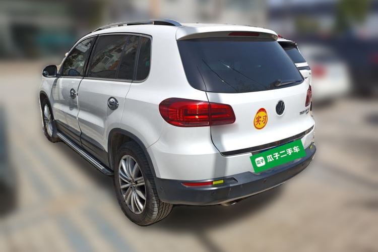 Used Volkswagen Tiguan 2013 2.0 TSI Automatic All-Wheel-Drive Flagship Edition Rear Left 45 Deg