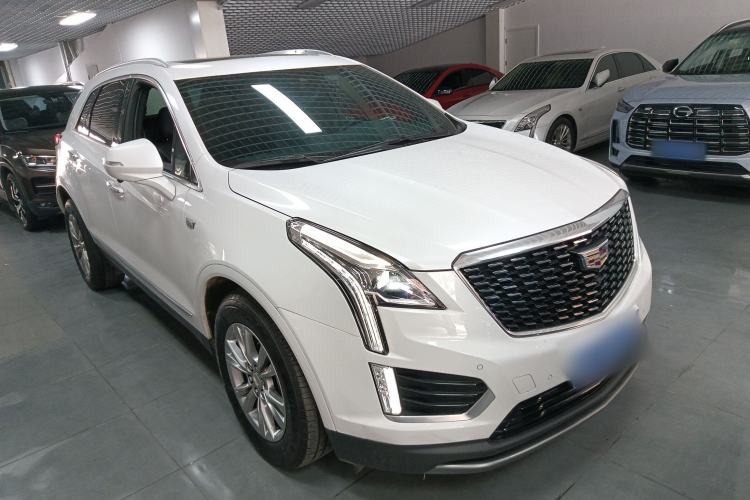 Used Cadillac XT5 2021 28T Four-Wheel Drive Luxury Version Front Right 45 Deg