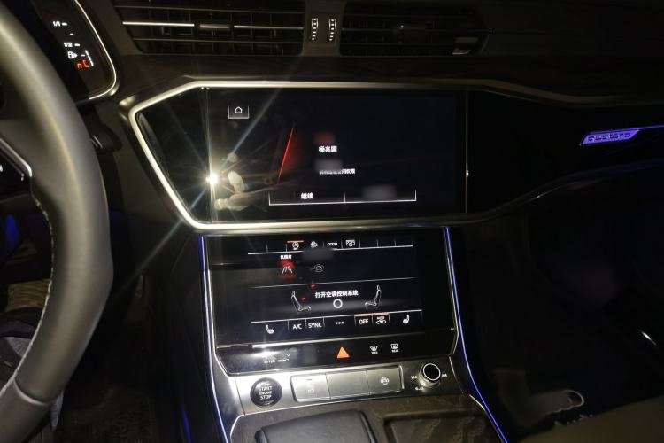 Used Audi A6L 2023 45 TFSI quattro Prestige Dynamic Edition Audio And AC Panel