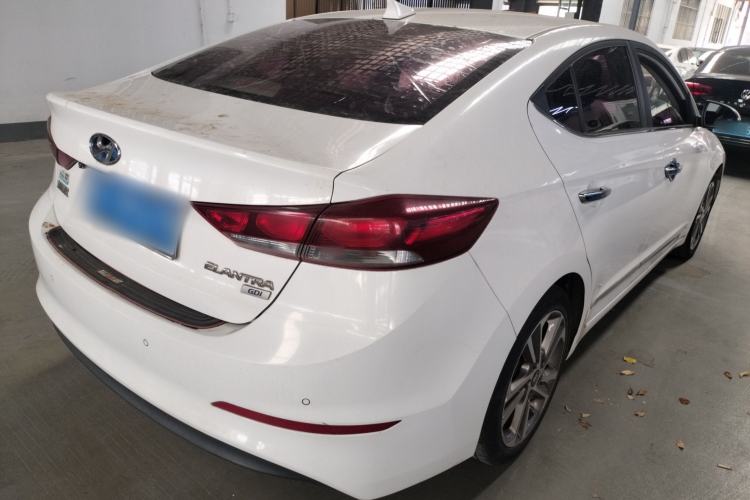 Used Hyundai Elantra (6th Generation / Lingdong) 2016 1.6L Automatic ZhiXuan – Elite Version Rear Right 45 Deg