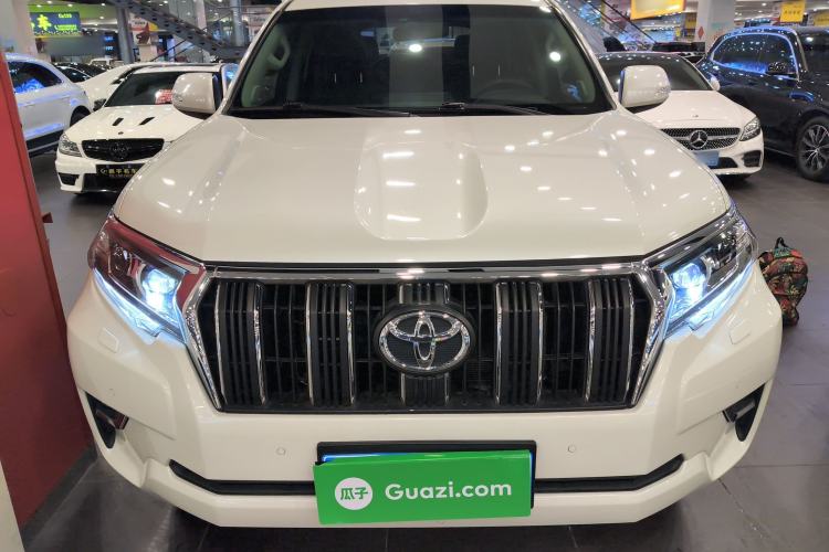 Used Toyota Prado 2018 3.5L Automatic TX-L with Rear-Mounted Spare Tire
