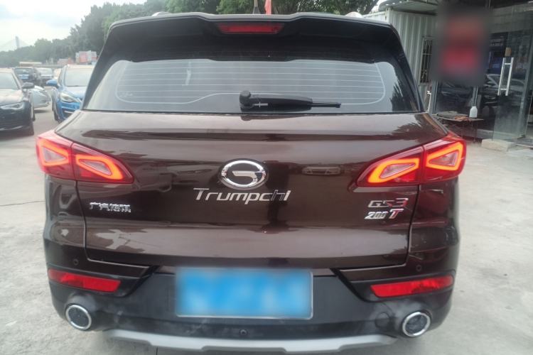 Used GAC Trumpchi GS3 2017 200T Automatic Elite Edition Rear