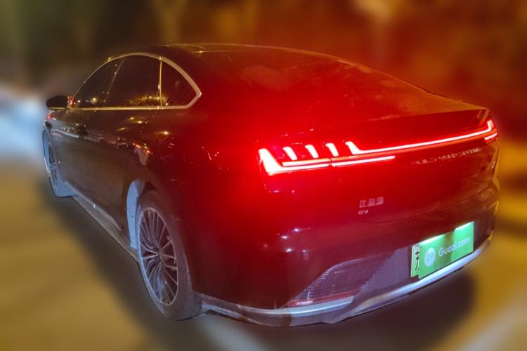 Used BYD Han 2021 EV Standard Range Luxury Model Rear Left 45 Deg