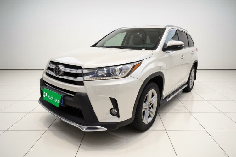 Used Toyota Highlander 2018 2.0T Four-Wheel Drive Luxury Version 7 Seats China VI Standard