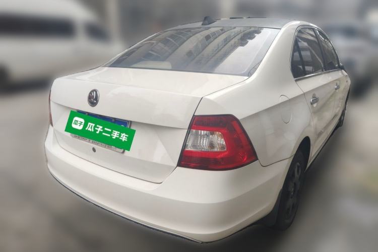 Used Skoda Rapid 2013 1.4L Manual Enjoyment Model Rear Right 45 Deg