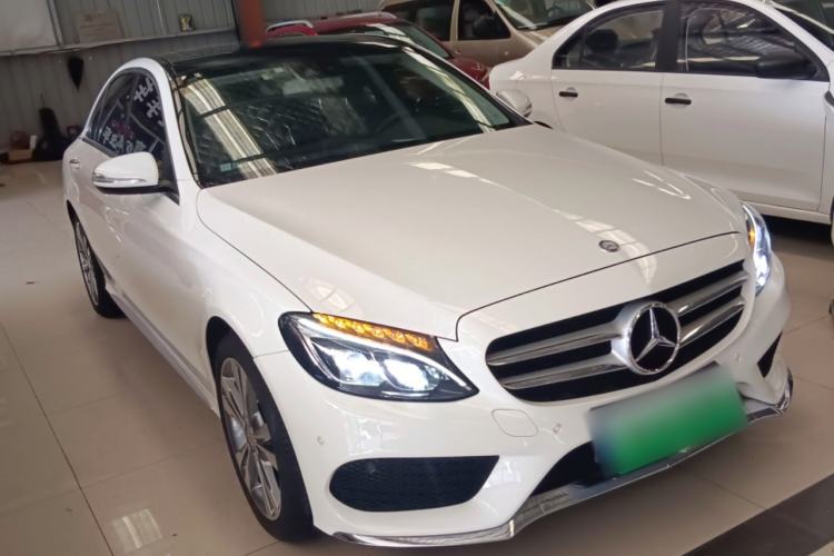 Used Mercedes-Benz C-Class 2016 C 200 L 4MATIC Sport Edition Front Right 45 Deg