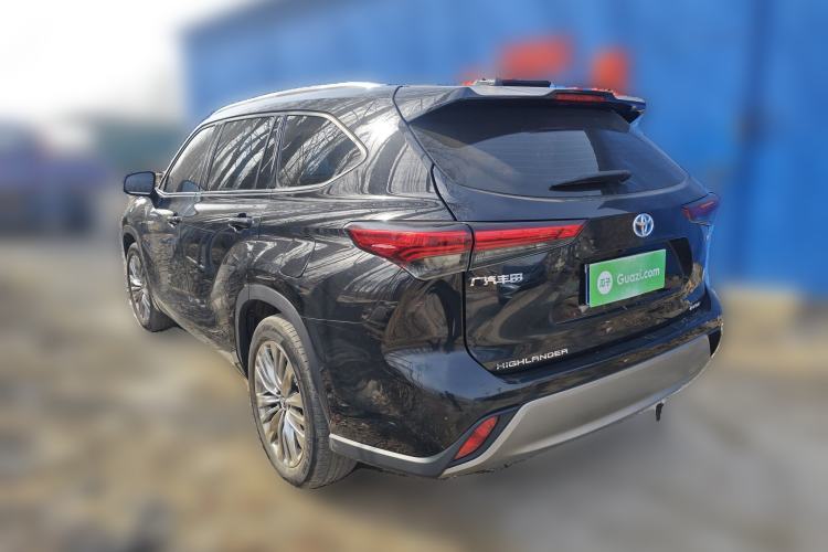 Used Toyota Highlander 2022 Dual-Engine 2.5L Four-Wheel Drive Luxury Edition 7 Seats Rear Left 45 Deg