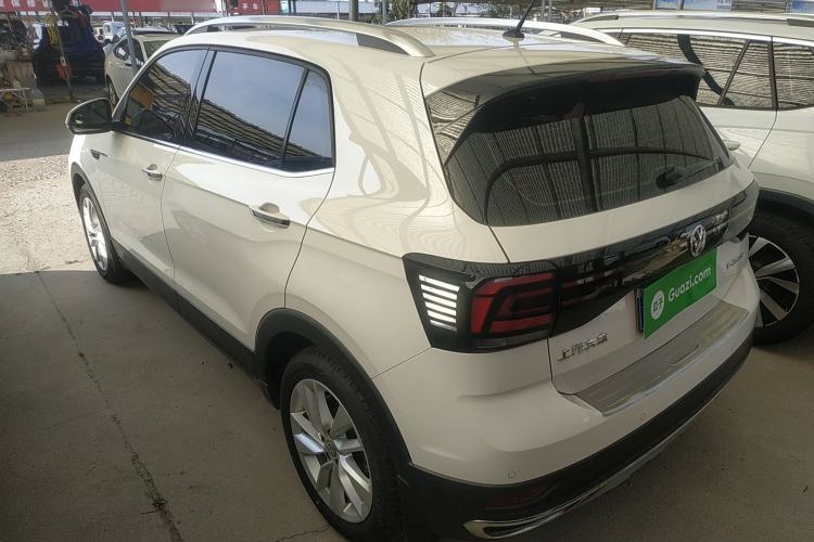 Used Volkswagen T-Cross 2019 1.5L Automatic Comfort Edition Rear Left 45 Deg