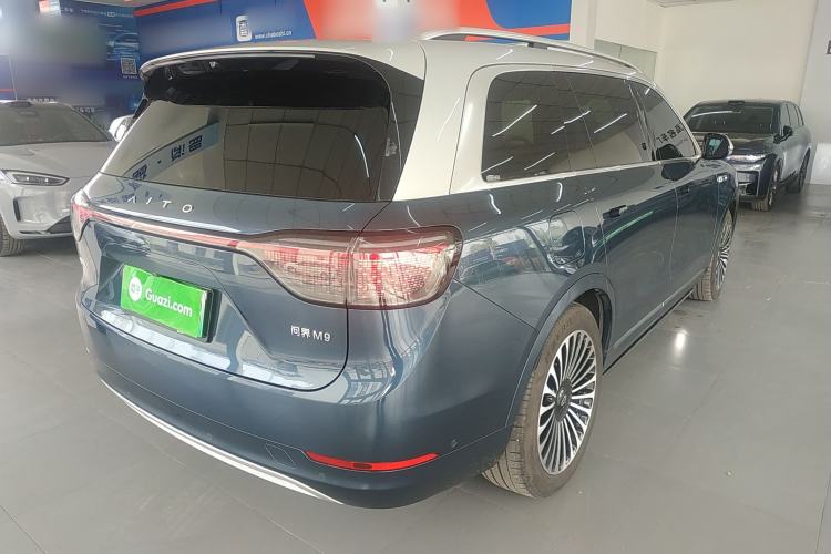 Used Hima AITO M9 2024 Range-Extended Ultra Version 42 kWh 6-Seater Model Rear Right 45 Deg