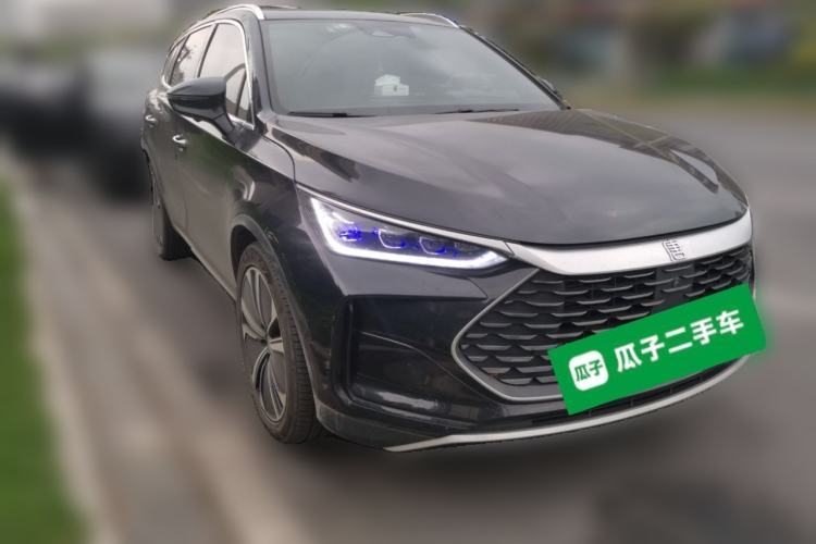 Used BYD Tang New Energy 2022 DM-p 215KM Four-Wheel Drive Flagship Model Front Right 45 Deg
