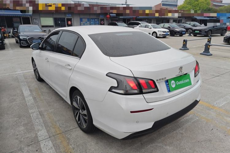 Used Peugeot 408 2020 360THP 10th Anniversary Edition Rear Left 45 Deg