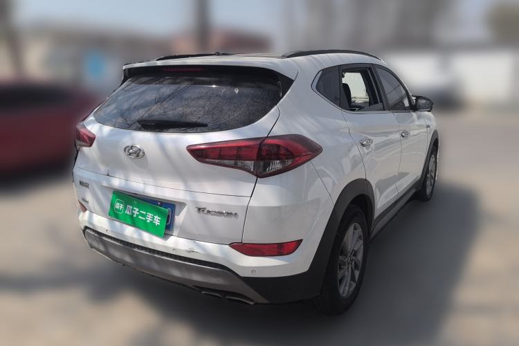 Used Hyundai Tucson 2018 1.6T Dual-Clutch Two-Wheel Drive 15th Anniversary Special Edition Rear Right 45 Deg