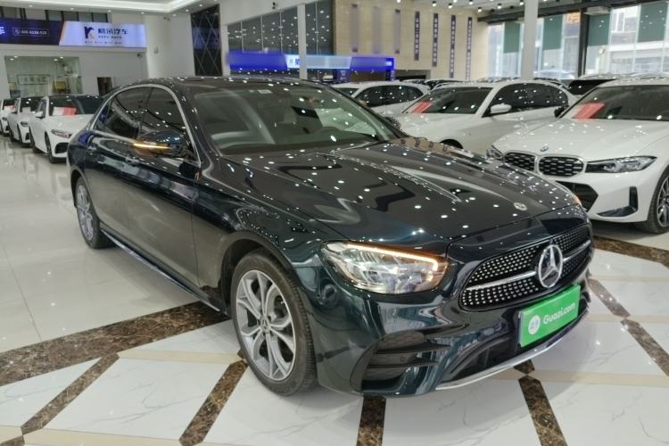 Used Mercedes-Benz E-Class 2022 Revised E 300 L Sporty and Stylish Edition Front Right 45 Deg