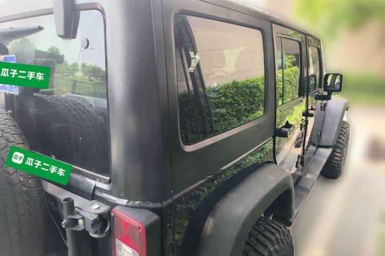 Used Jeep Wrangler 2012 3.6L Sahara Four-Door Edition Rear Right 45 Deg