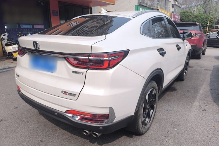 Used CHANGAN CS85 COUPE 2019 2.0T Automatic Version China V Standard Rear Right 45 Deg