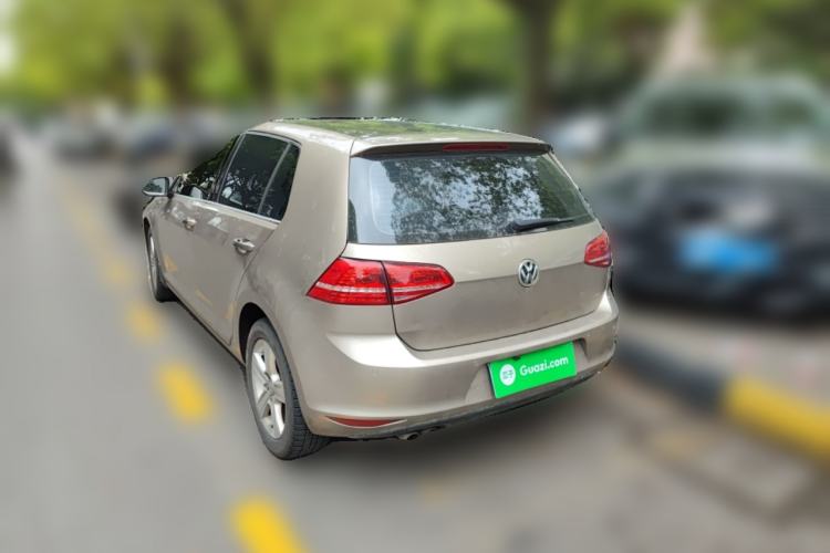 Used Volkswagen Golf 2014 1.4TSI Automatic Luxury Model Rear Left 45 Deg