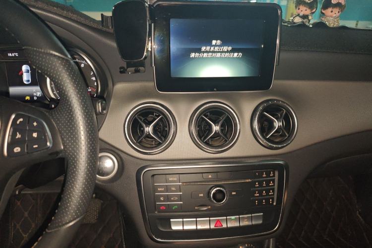 Used Mercedes-Benz CLA 2017 CLA 200 Sport Edition Audio And AC Panel