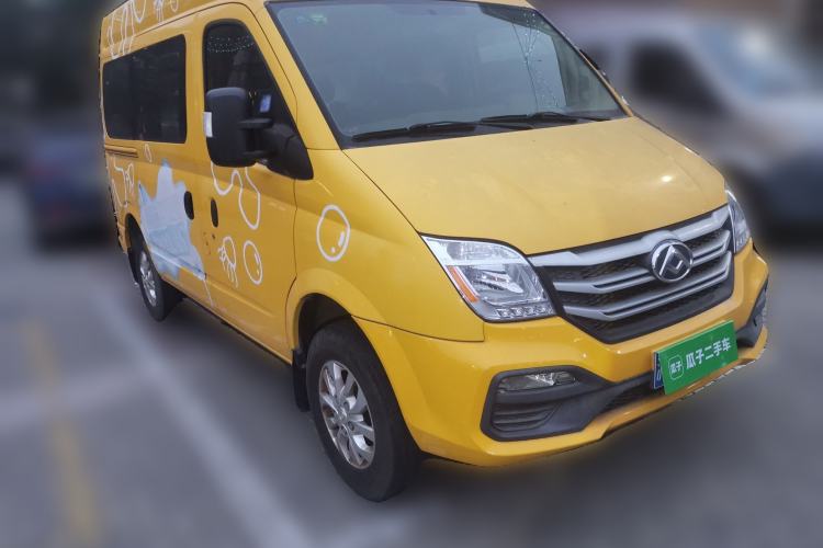 Used SAIC MAXUS Xintu V80 2021 2.0T AMT Classic Aoyuntong Short Wheelbase Ultra-Low Roof 7/8/9-Seater Front Right 45 Deg