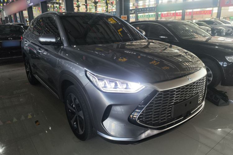 Used BYD Song PLUS New Energy 2021 DM-i 110KM Flagship PLUS Front Right 45 Deg