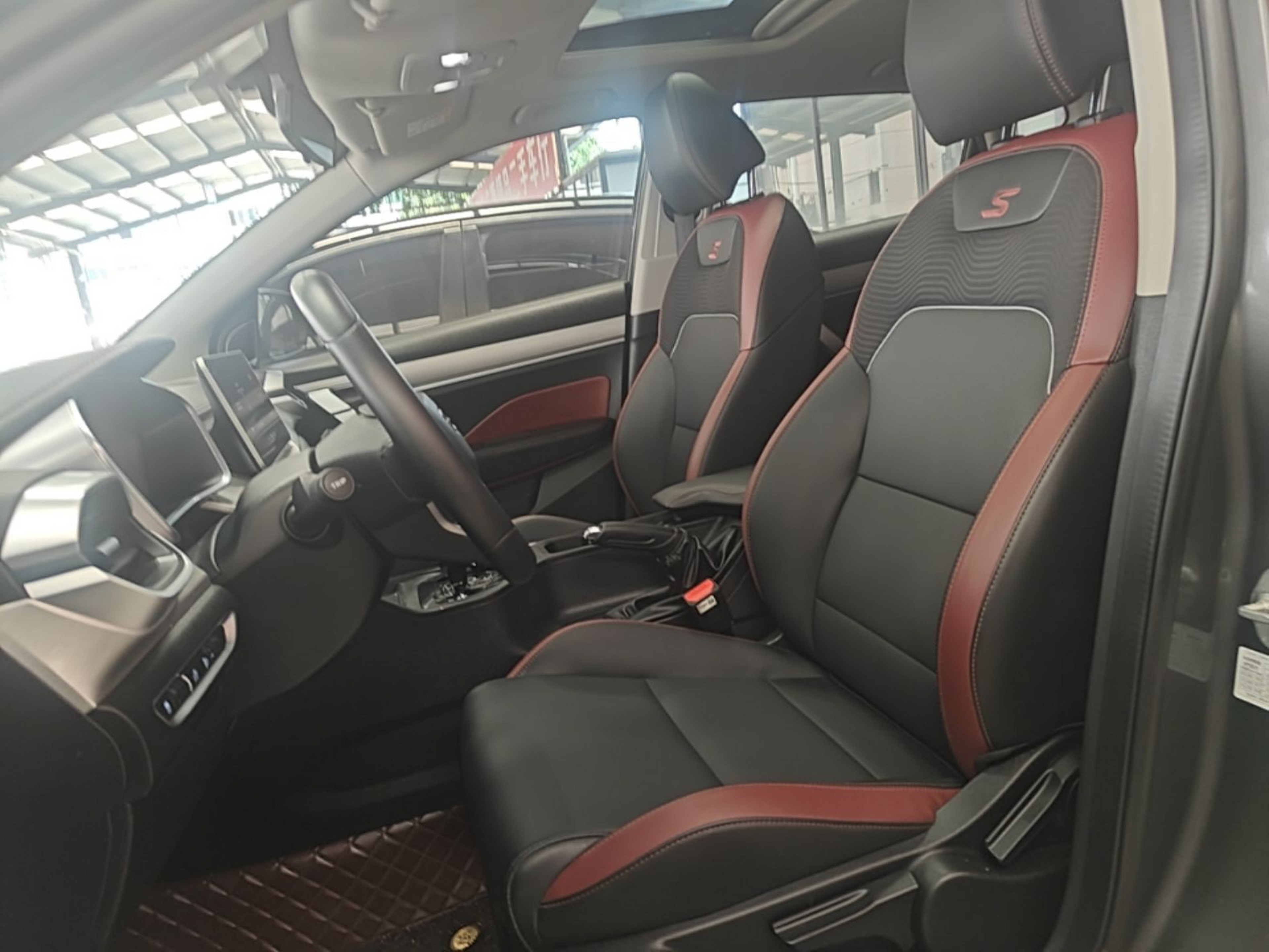 Avant de la voiture