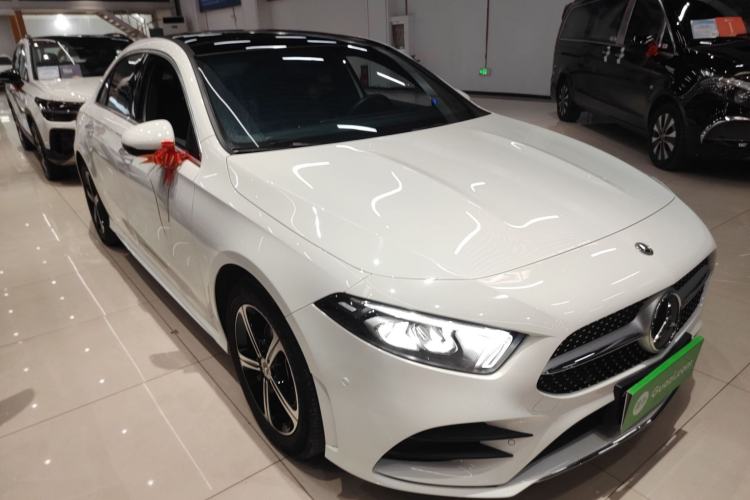 Used Mercedes-Benz A-Class 2022 Second Facelift A 200 L Sport Sedan Fashion Version