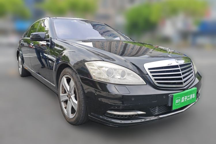 Used Mercedes-Benz S-Class 2010 S 400 L HYBRID Front Right 45 Deg