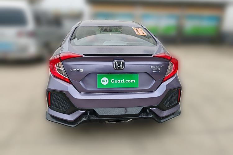 Used Honda Civic 2019 220TURBO CVT Dynamic Edition China VI Emission Standard Rear