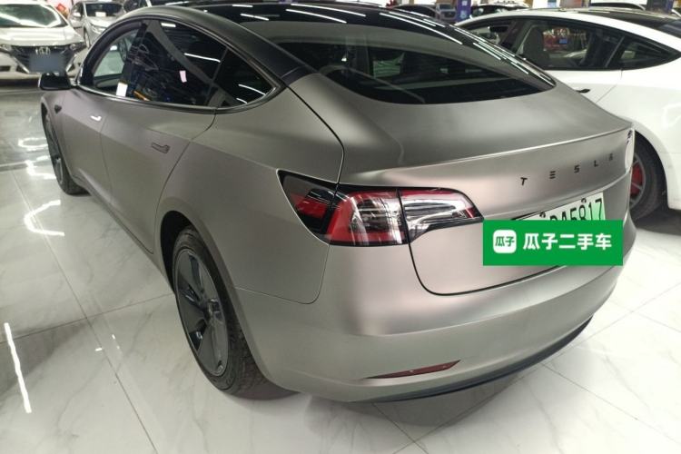 Used Tesla Model 3 2022 Rear-Wheel-Drive Version Rear Left 45 Deg
