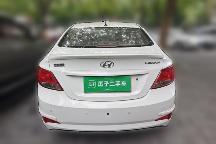 Used Hyundai Verna (older generation) 2014 1.4L Automatic Smart GLS Rear