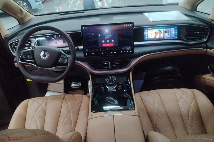 Used Denza D9 2025 DM-i Intelligent Drive 1020 Four-Wheel Drive Flagship Model
