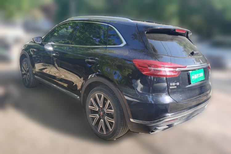 Used Hongqi HS5 2022 Facelifted Version 2.0T Smart Connect Flagship All-Wheel-Drive Edition Rear Left 45 Deg