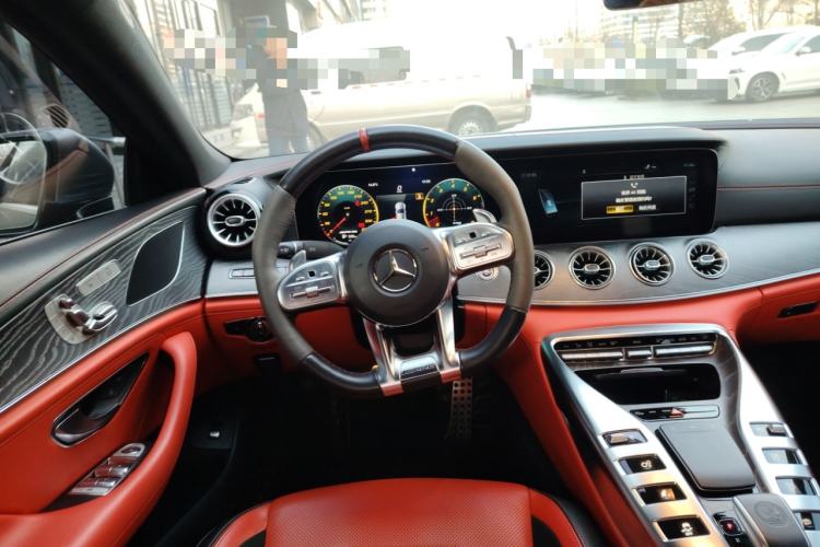 Used Mercedes-Benz AMG GT 2019 AMG GT 53 4MATIC+ Four-Door Coupe Steering Wheel