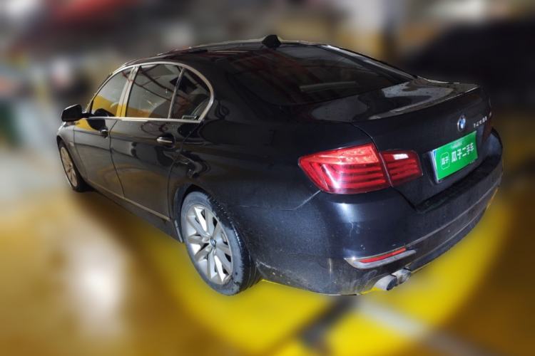 Used BMW 5 Series 2014 528Li Leading Model Rear Left 45 Deg