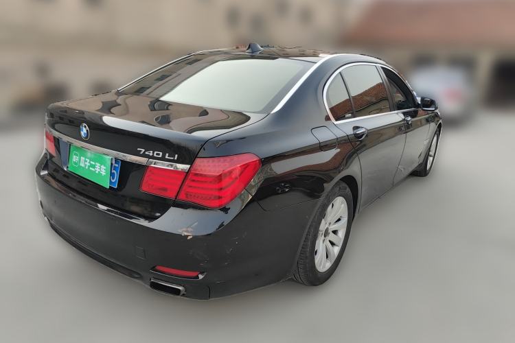 Used BMW 7 Series 2009 740Li Leading Model Rear Right 45 Deg
